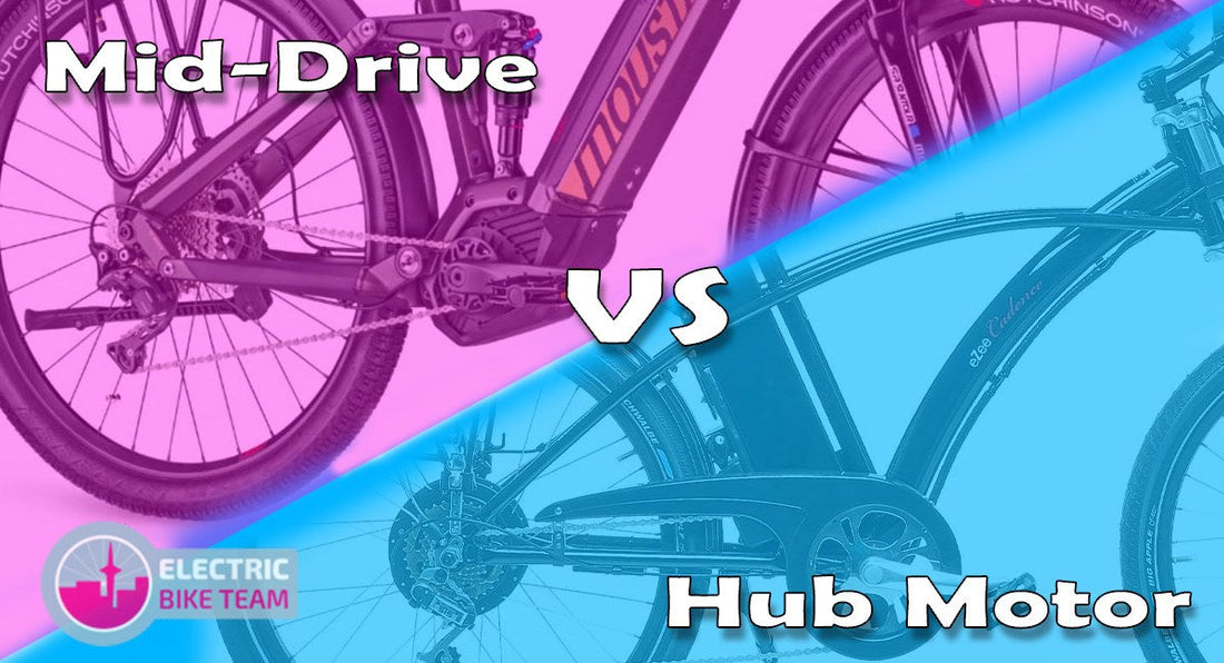 Hub motors and mid-drive motors on electric bicycles – What’s that all about?