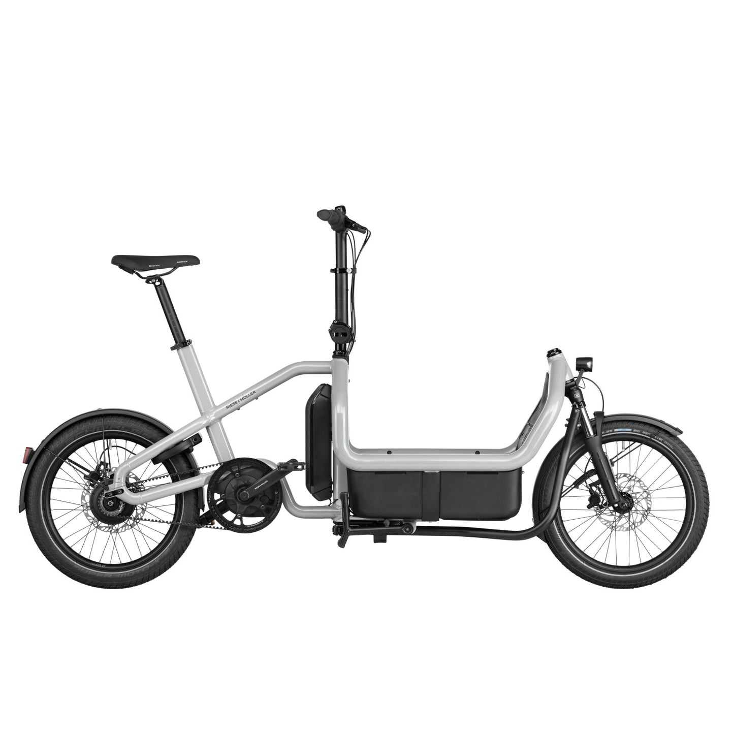 Riese and Muller Carrie Vario 725Wh - Shadow - Flex Box + Cargo Bag