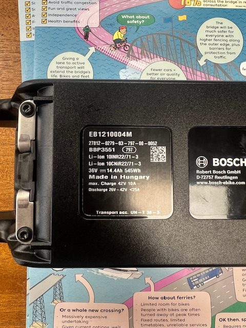 Bosch Powerpack Battery - Smart System