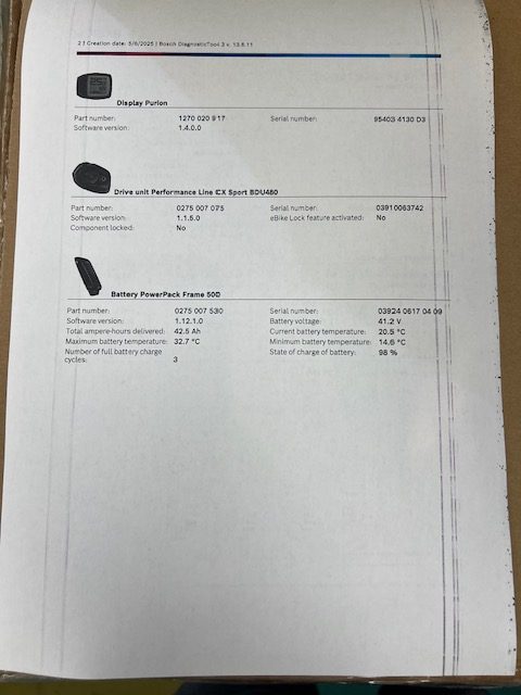 Corratec E-power MTC CX 5 Trapeze 2020 - 44cm - Used
