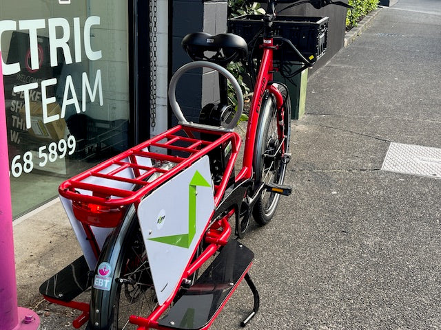 E4 eZee Expedir cargo bike - red - used