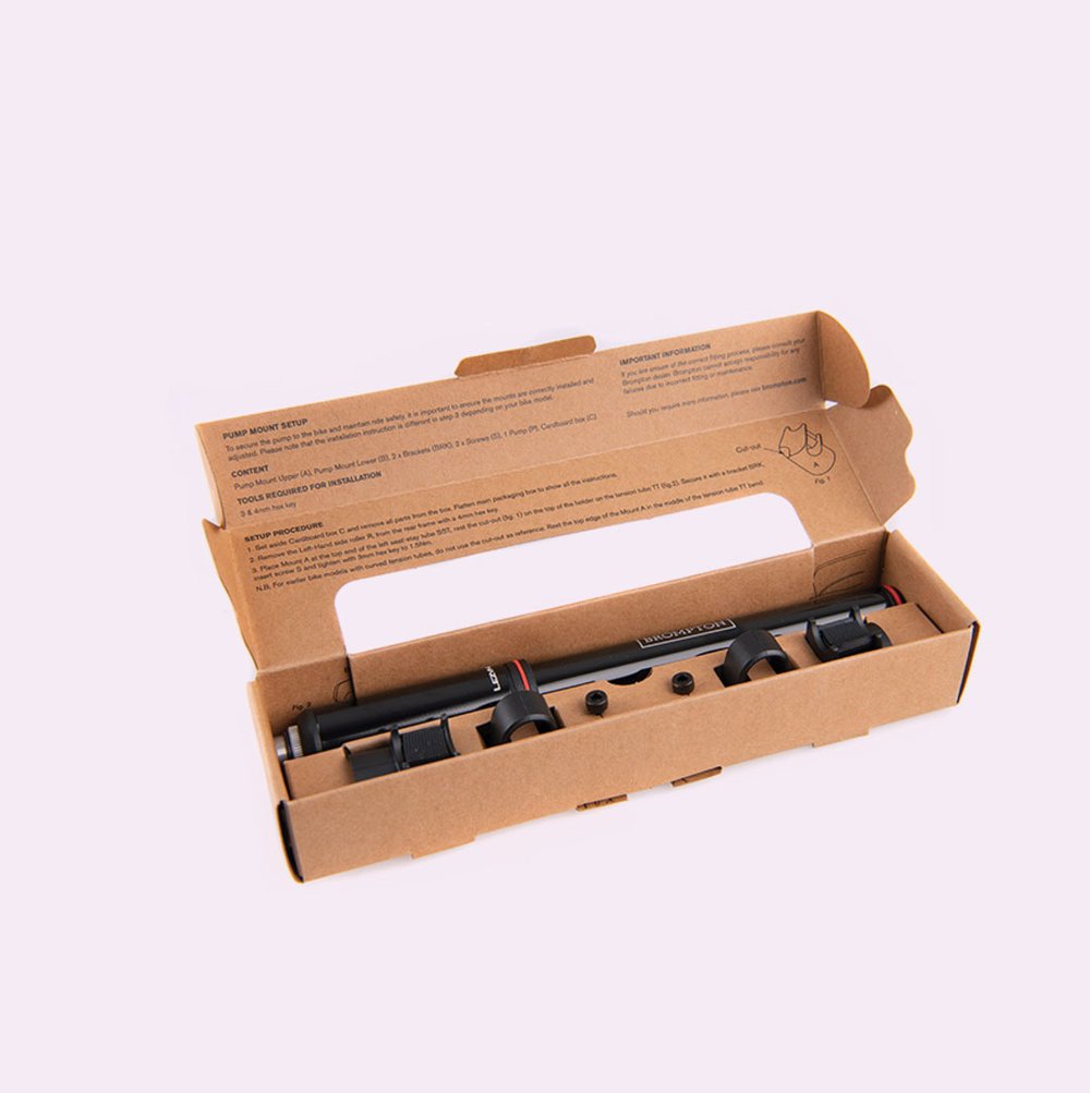 Brompton Pump with Mounting Brackets