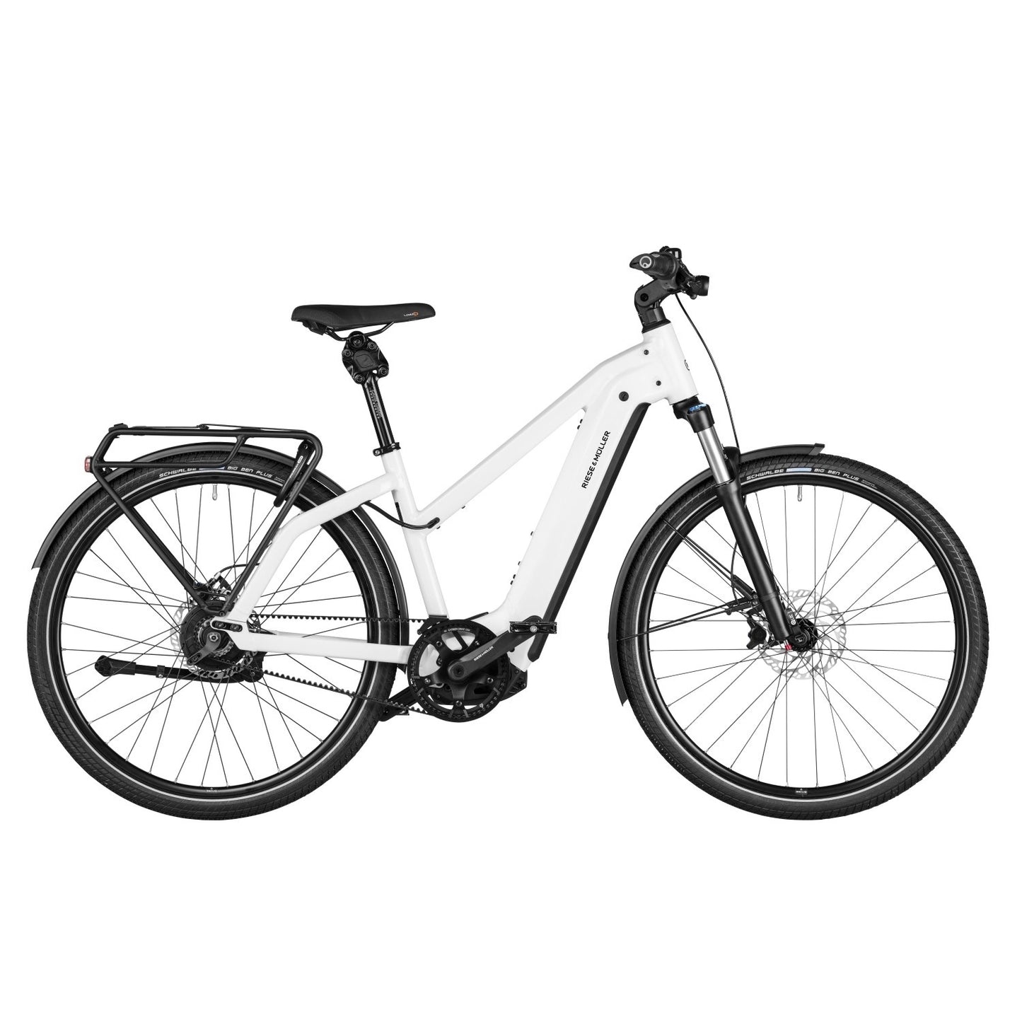 Riese and Muller Charger4 Mixte Vario - White Gloss - 49cm