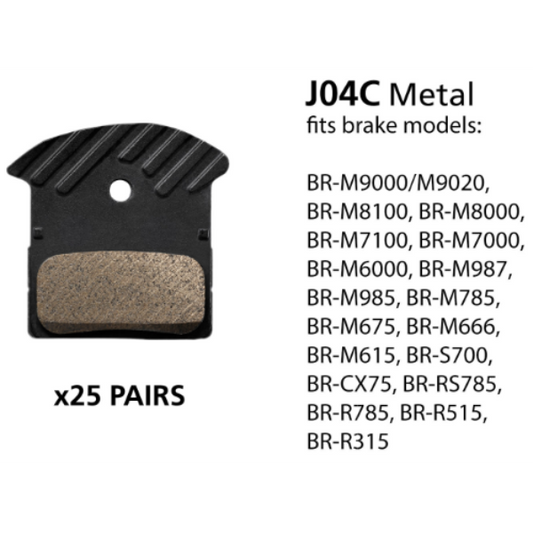 Shimano J04C Metal Pad & Spring
