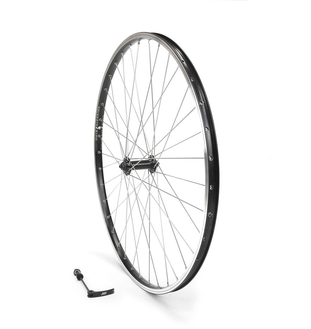 WHEEL 700c FRONT HYBRID Q/R DM18 BLACK