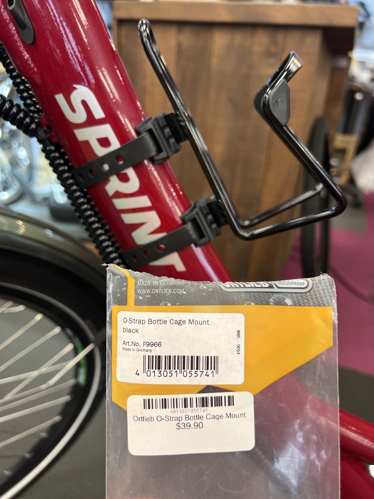 Ortlieb O-Strap Bottle Cage Mount