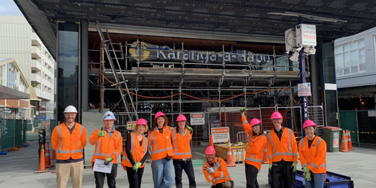 Karanga-a-Hape train station right across from EBT!