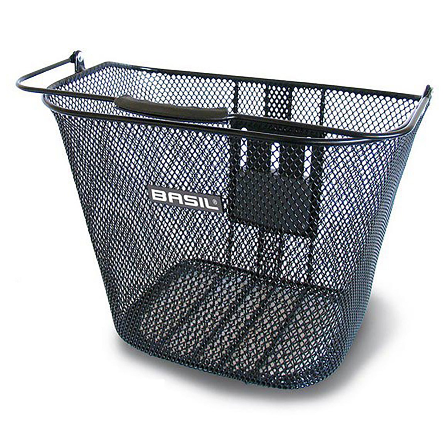 Basil Black Mesh Front Basket