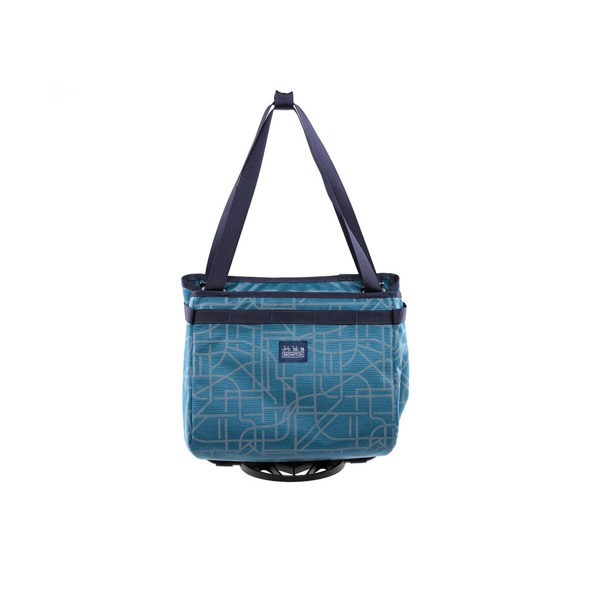 Brompton Bright Night Borough Basket Bag - Small