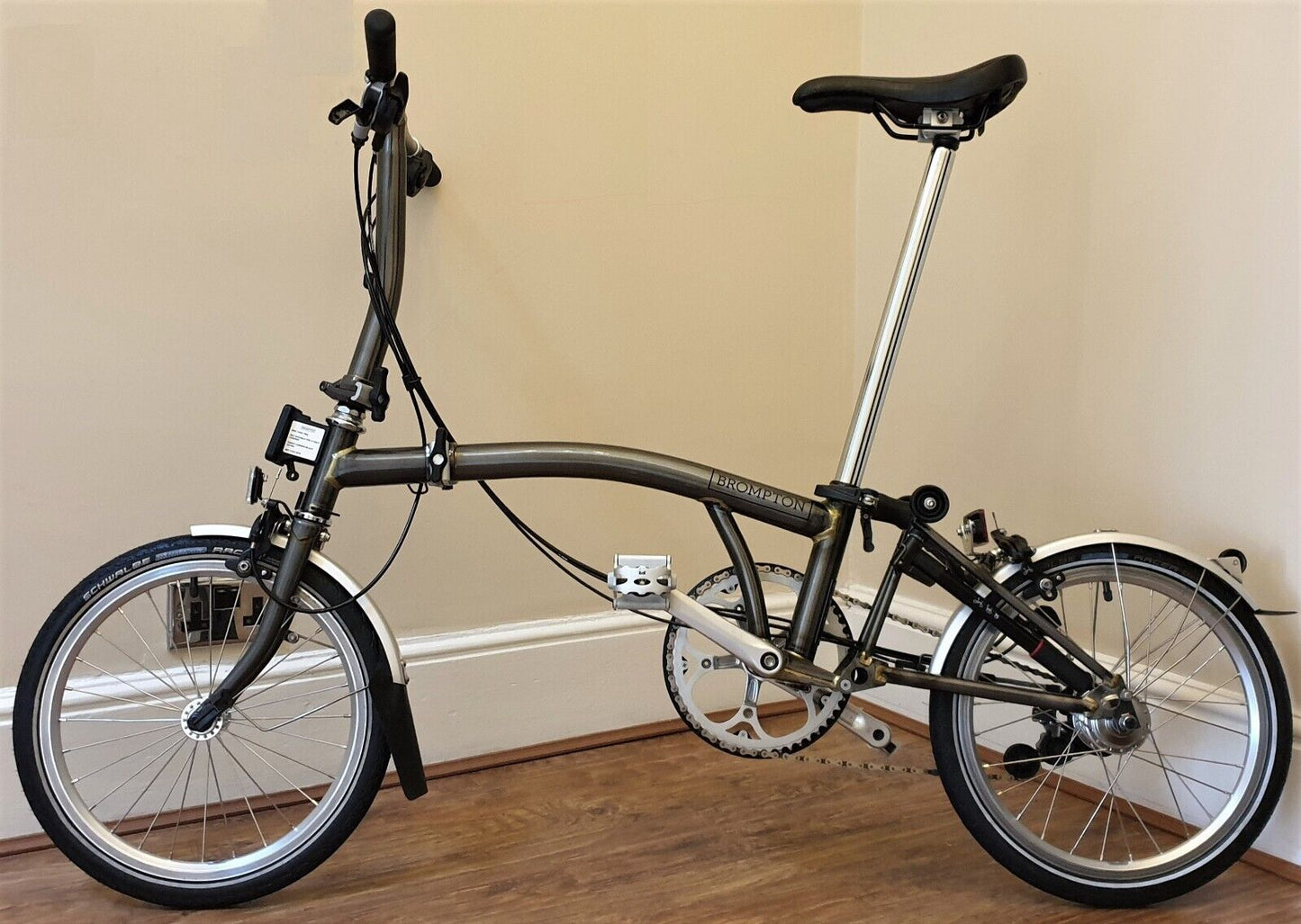 Brompton C-line Explore - Silver Edition - Low handlebars