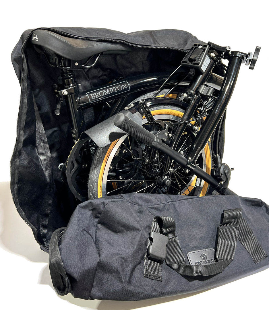 Folding Bike Case - Backpack Black