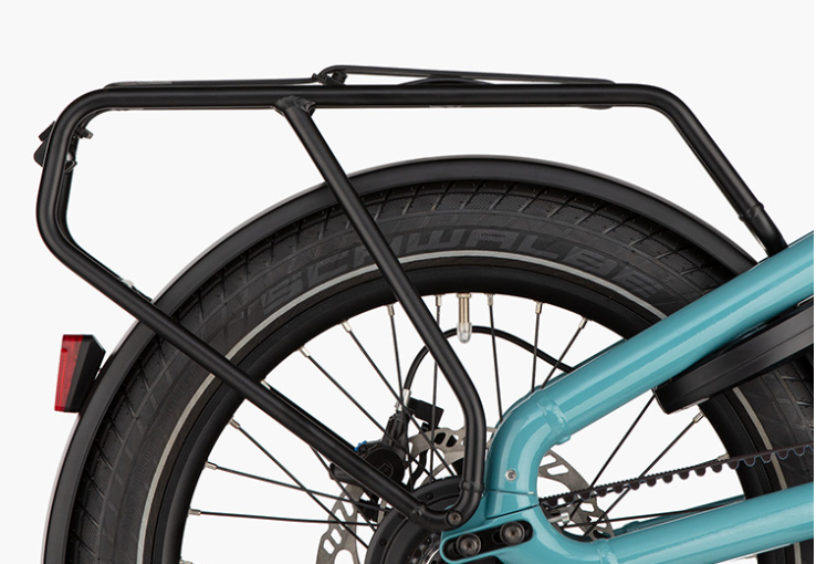 Riese and Muller Carrie City -Anise - 725Wh - Flex Box, child seat and cover