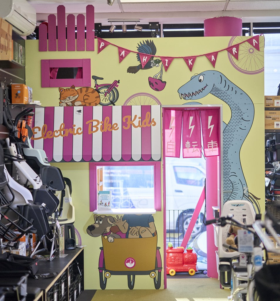 photo showing the kids play area in the EBT store