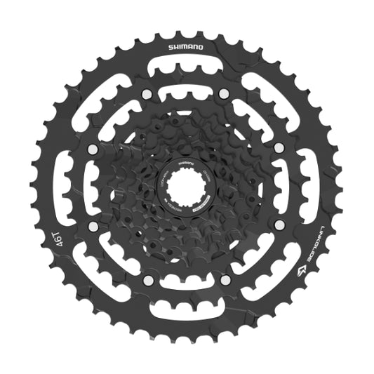 CS-LG300 Cassette 11-46 9 Speed Linkglide Cues