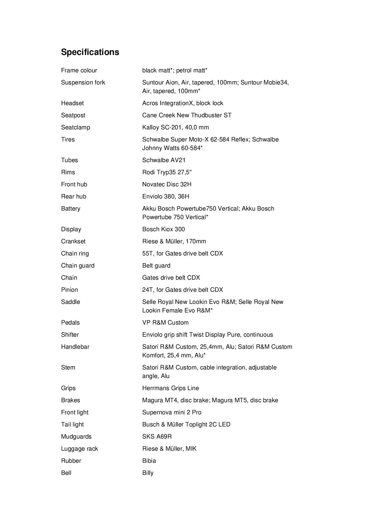 Riese and Muller Charger4 GT Vario - Black Matt - 49cm