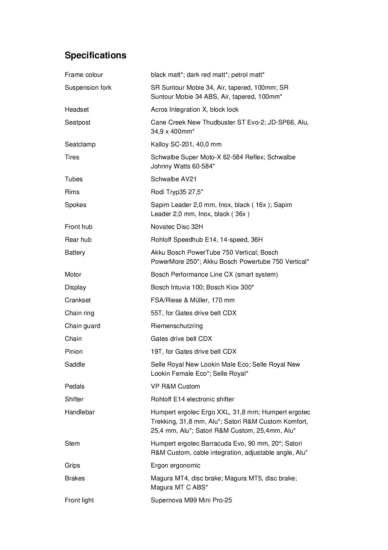 Riese and Muller Charger4 GT Rohloff - 53cm black - ABS, GX, 1000Wh