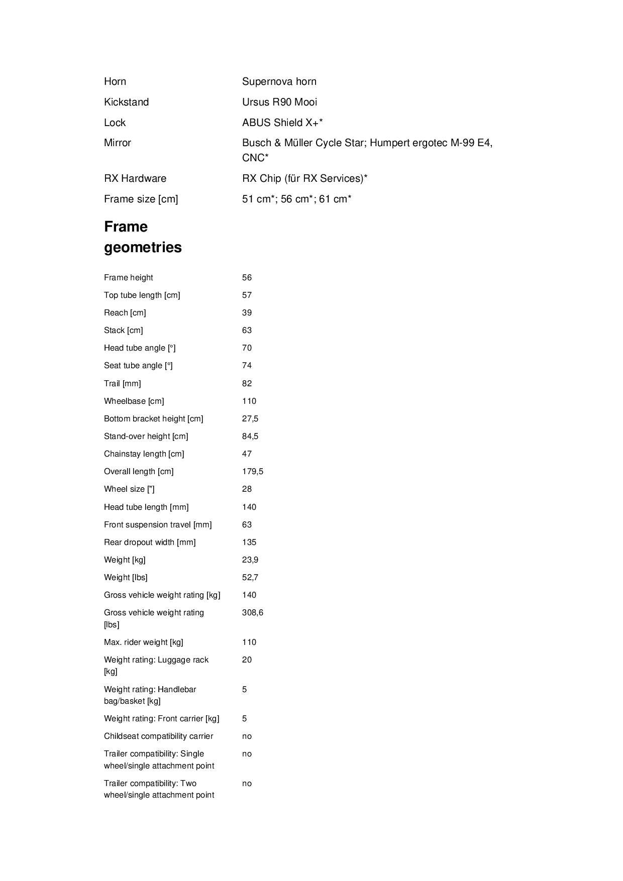 Riese and Muller Roadster4 touring HS - black - 56cm