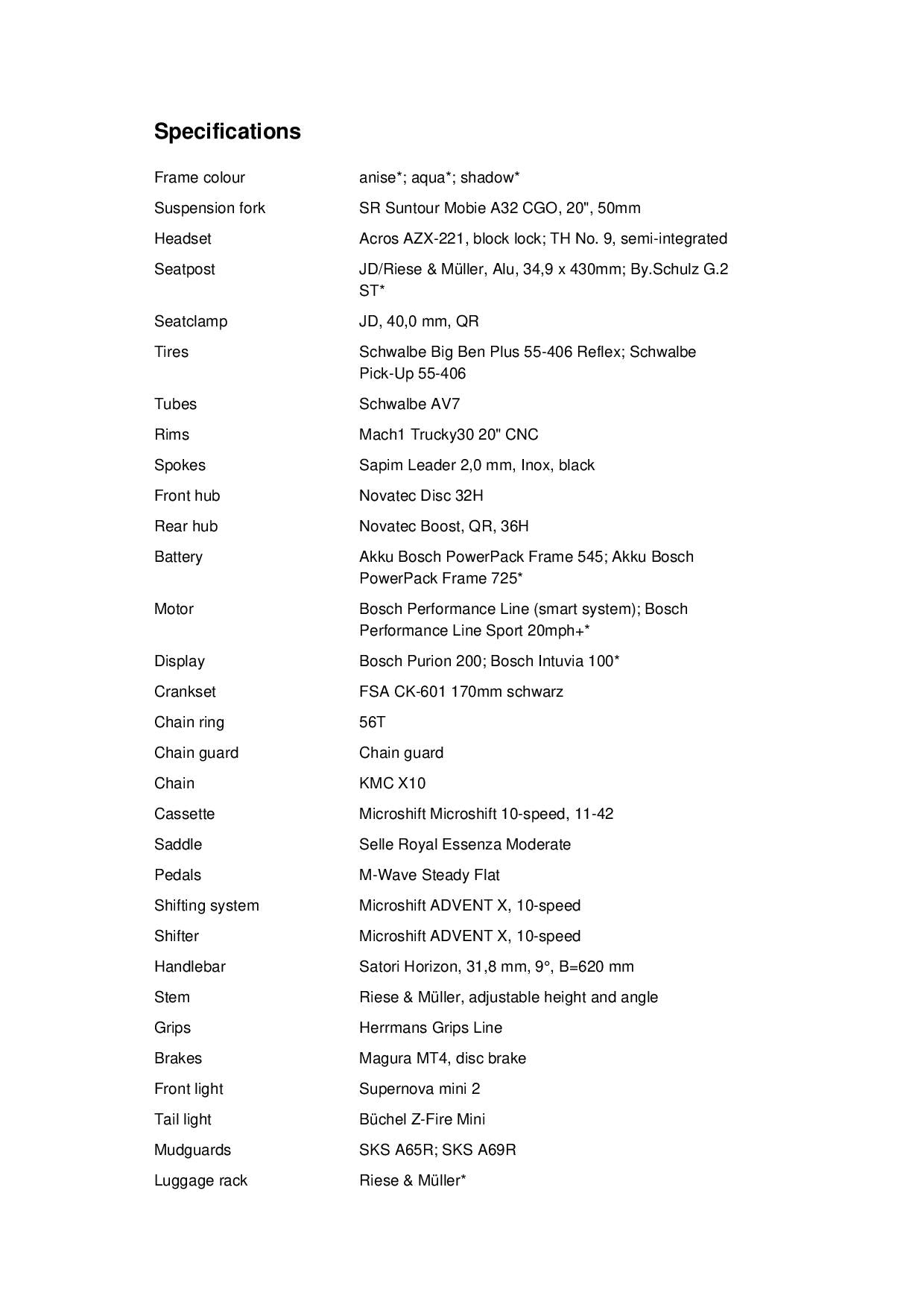 Riese and Muller Carrie Touring - Shadow - Basic Box