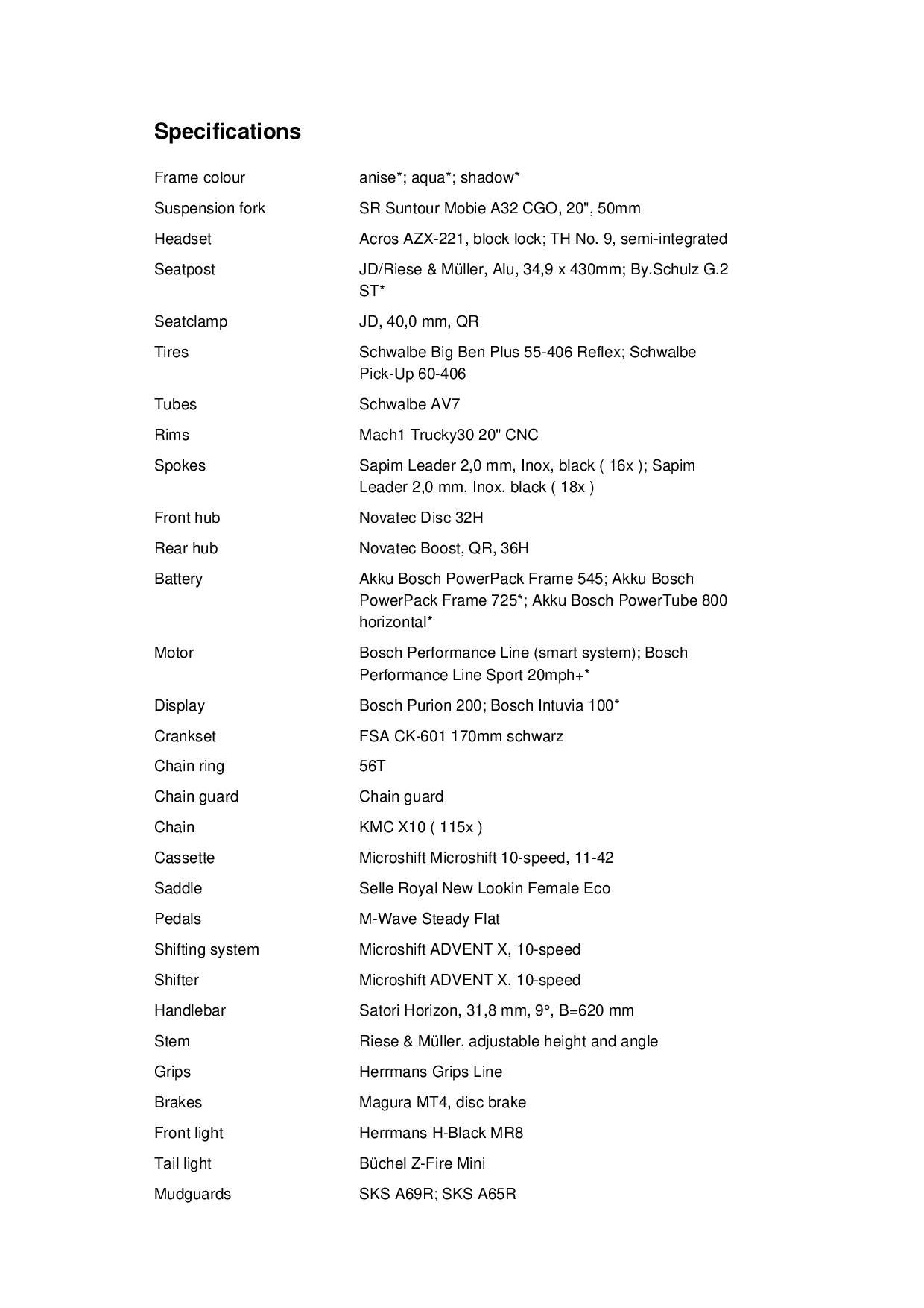 Riese and Muller Carrie Touring, Shadow 725Wh flex box, carrier, suspension seatpost
