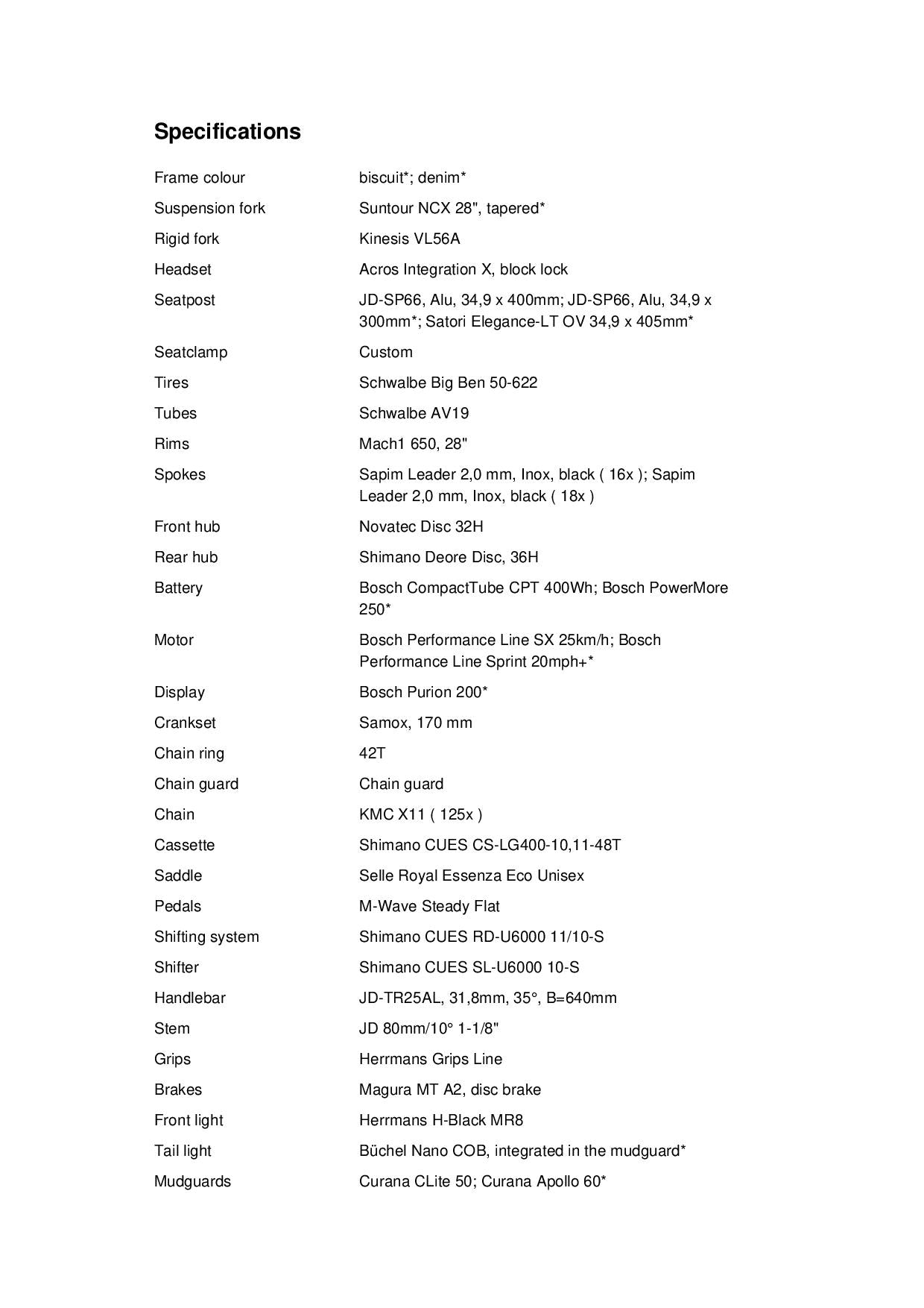 Riese and Muller Culture touring - denim - 50cm