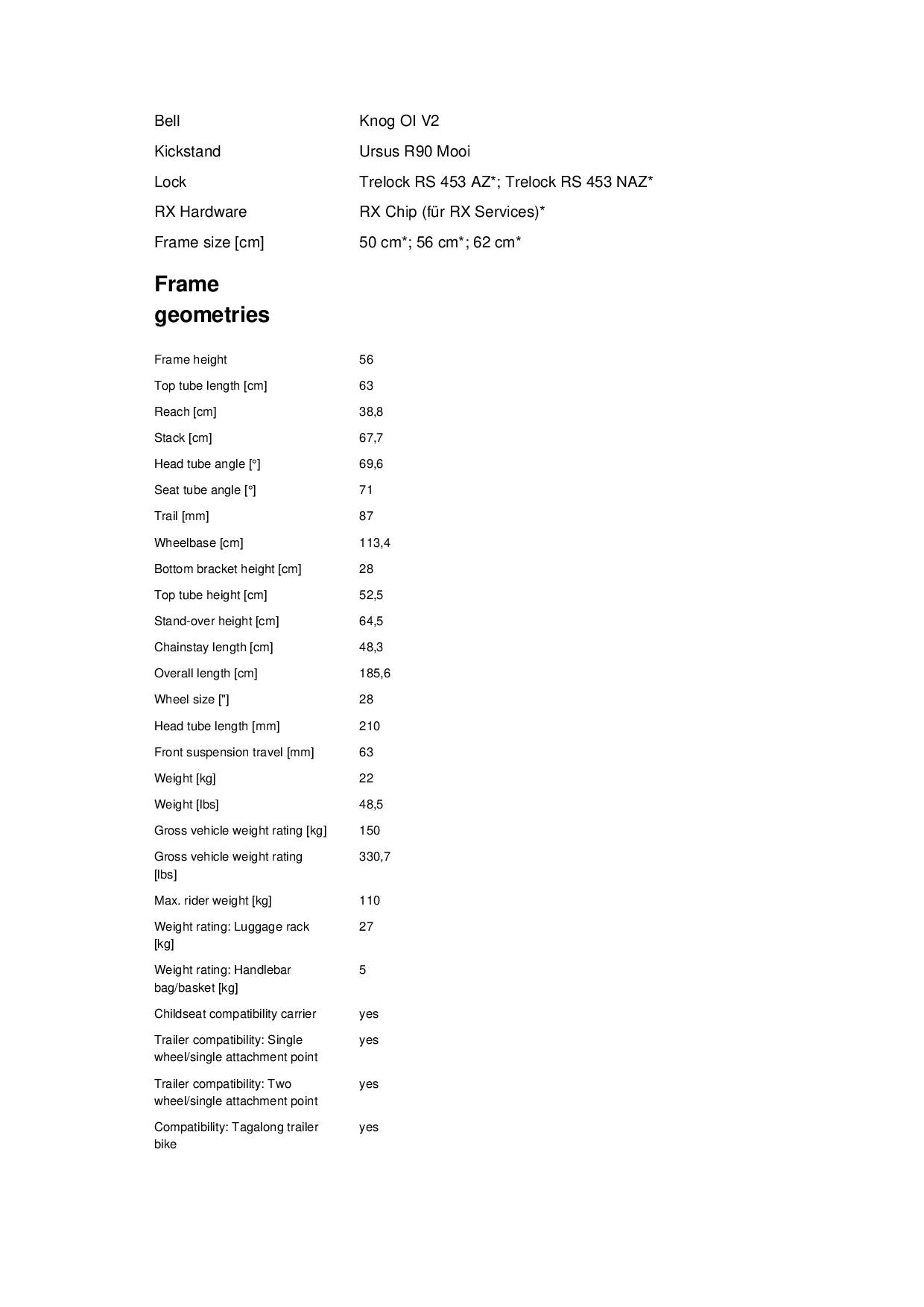 Riese and Muller Culture Mixte silent - denim - 56cm - suspension