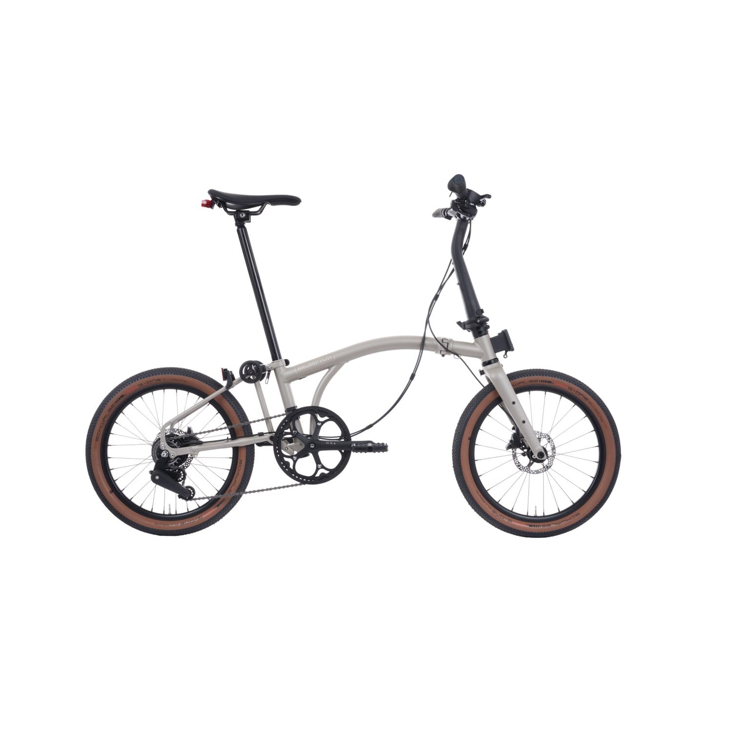 Brompton G Line with rack and guards