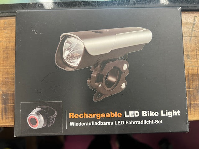 Light set - USB Front and Rear 70 Lux