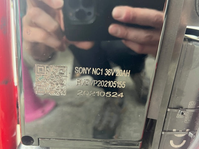 E9 Expedir with 20Ah battery - red - Used