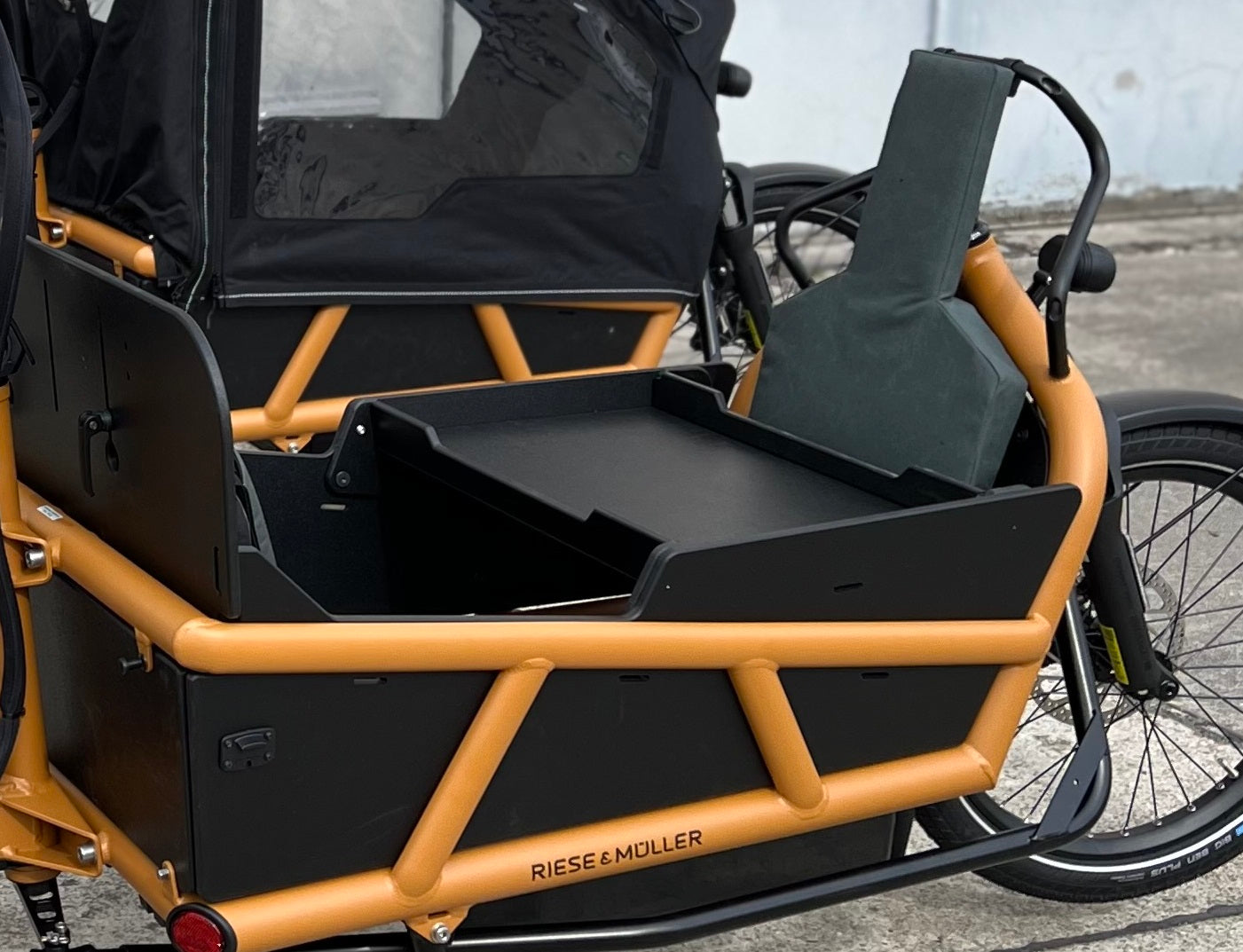 Riese & Muller Front Luggage Shelf Load 75