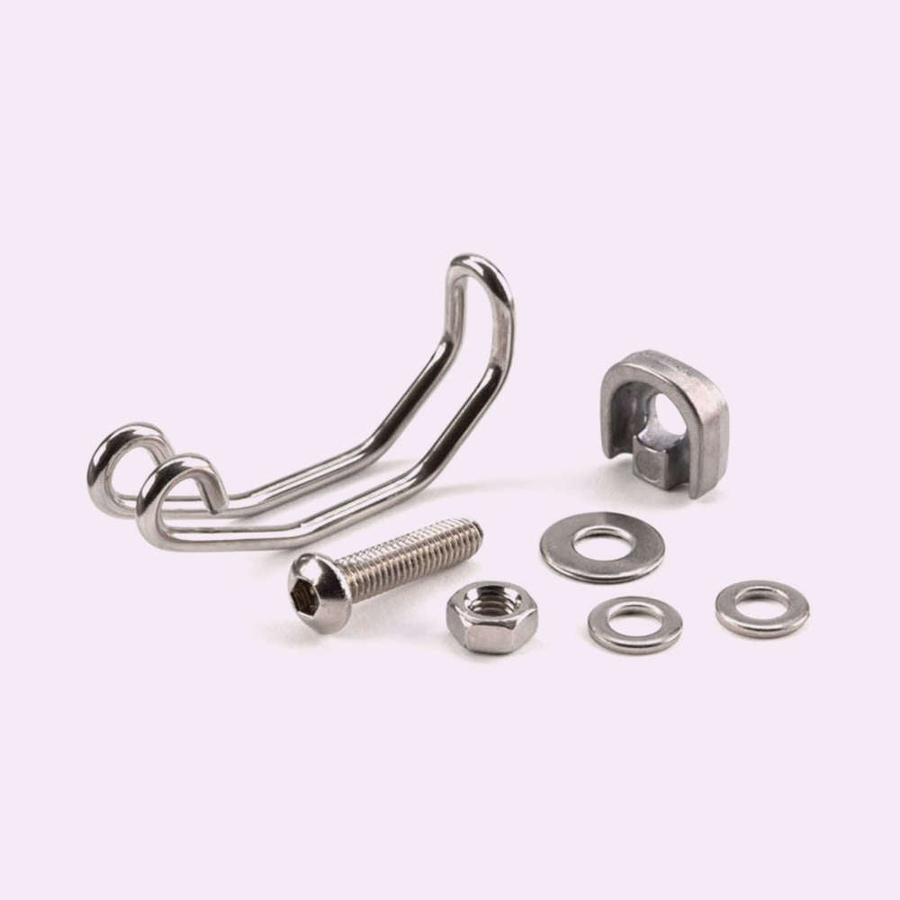 Brompton Wire-form bracket for LED front dyno-lamp