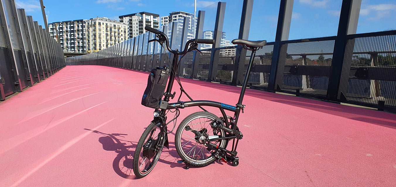 Brompton Electric - 12 Speed - High handlebar