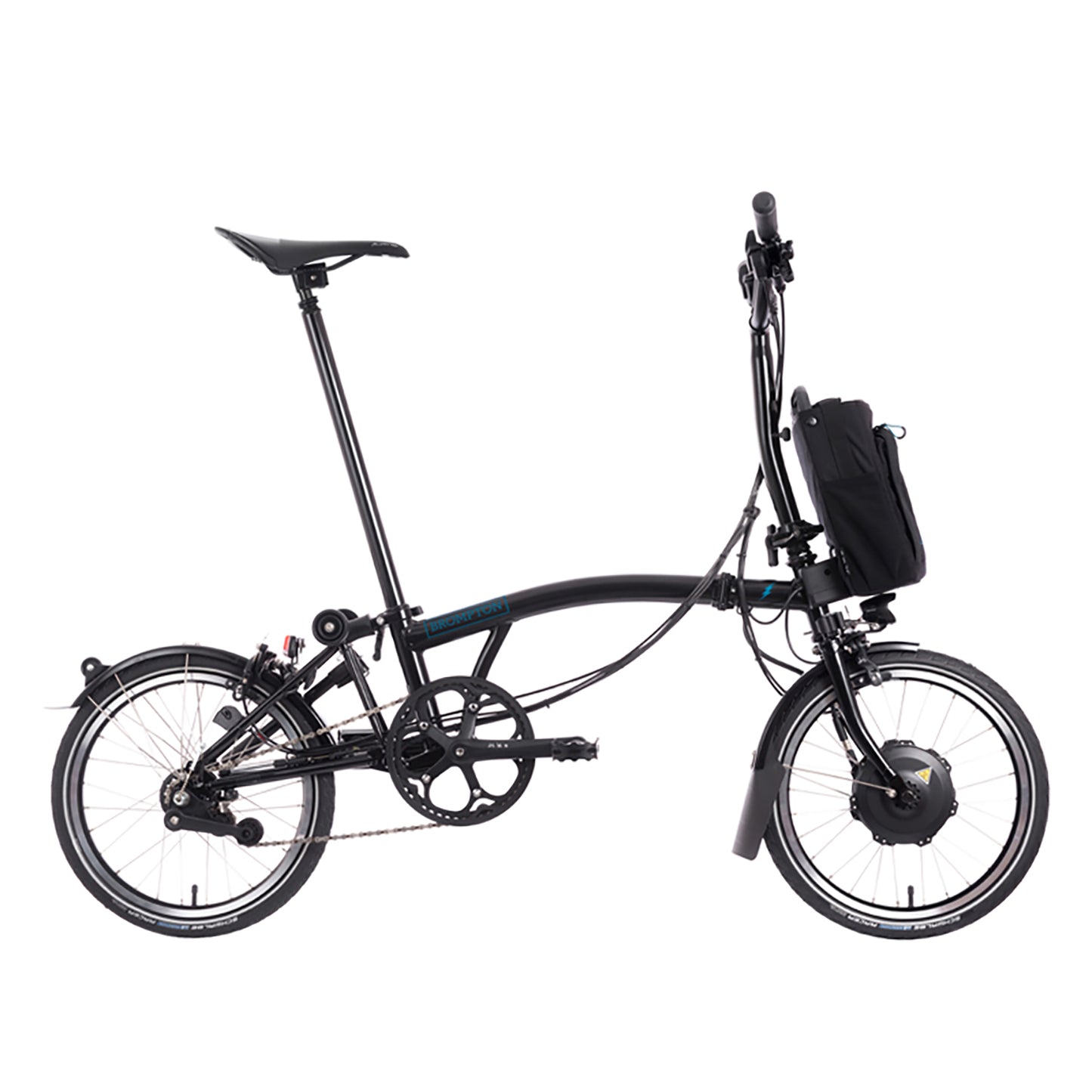 Brompton Electric - 12 Speed - High handlebar