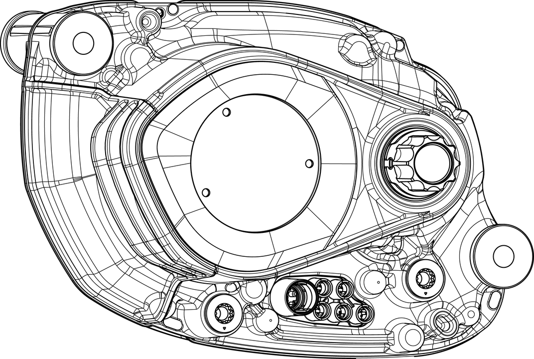 Bosch Performance Line Speed drive unit kit, wide (BDU3880)