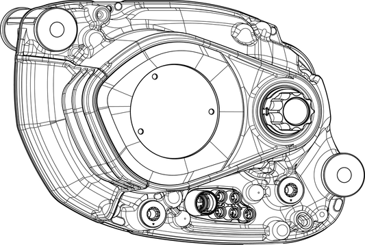 Bosch Performance Line Speed drive unit kit, wide (BDU3880)